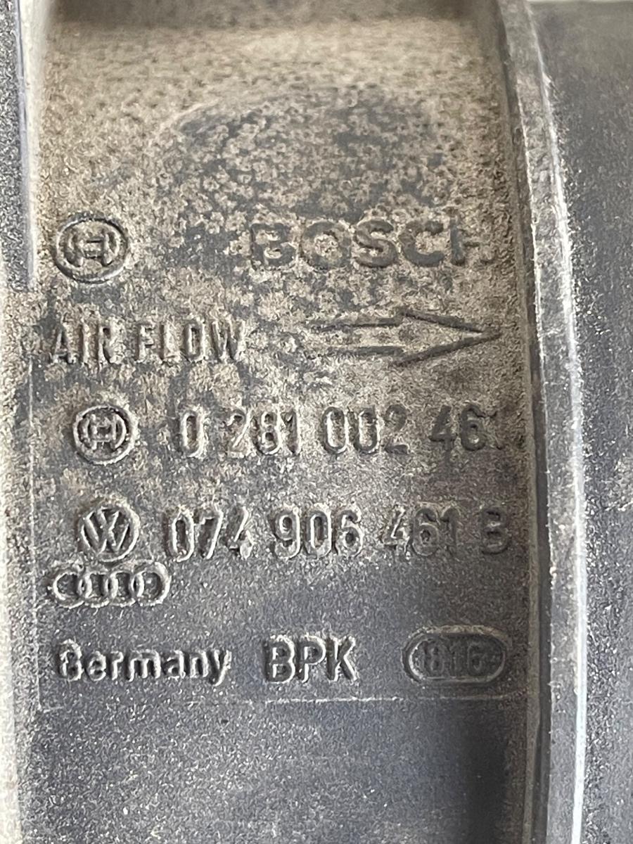 Debitmetru VOLKSWAGEN PASSAT 3C2 2005 - 2010 1.9TDI,2.0TDI  074906461B / 0281002461 – foto 3