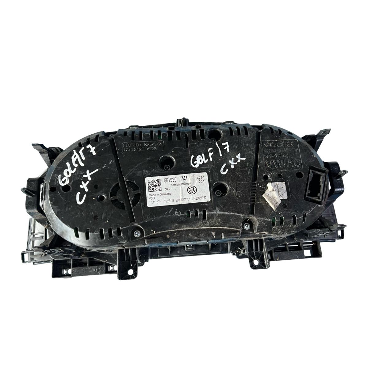 Ceas VOLKSWAGEN GOLF VII 5G1, BE1 2012 - > 5G1920741 – foto 2
