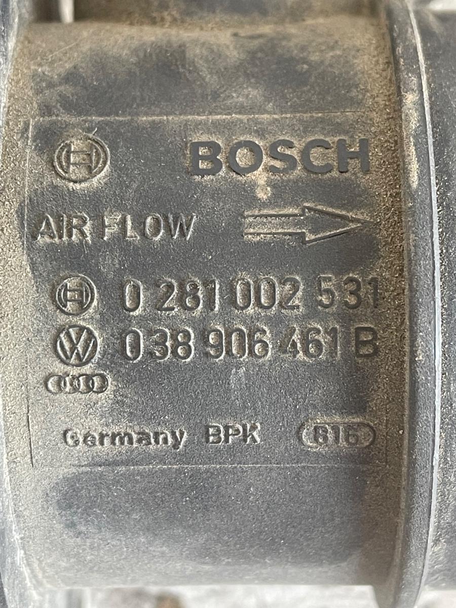 Debitmetru AUDI A4 II 8E2, B6 2000 - 2005 1.9 TDI AVB 0281002531 – foto 2
