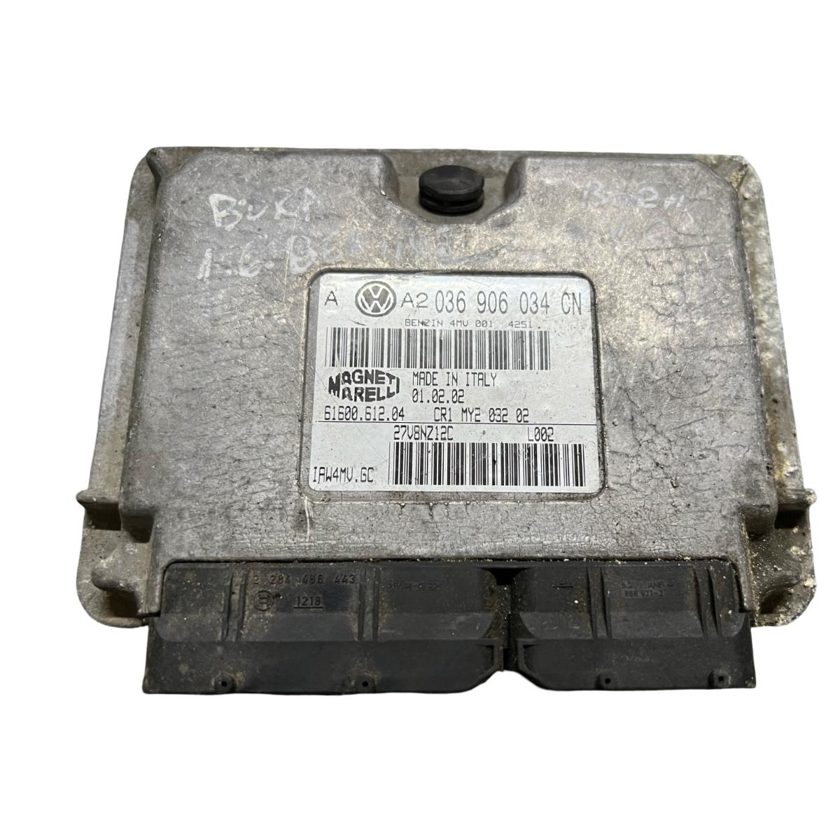 ECU modul/unitate de control motor VOLKSWAGEN GOLF IV 1J1 1997 - 2007 1.6 BAH 036906034CN