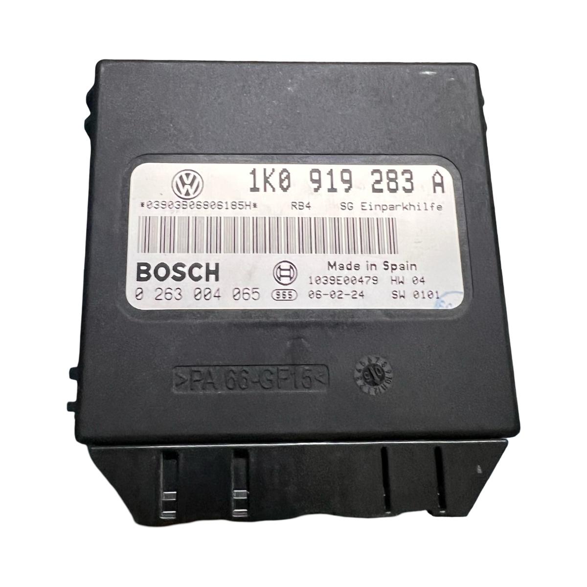 Modul/unitate de control parcare PDC VOLKSWAGEN GOLF V 1K1 2003 - 2009 VAG 0263004065 1K0919283A