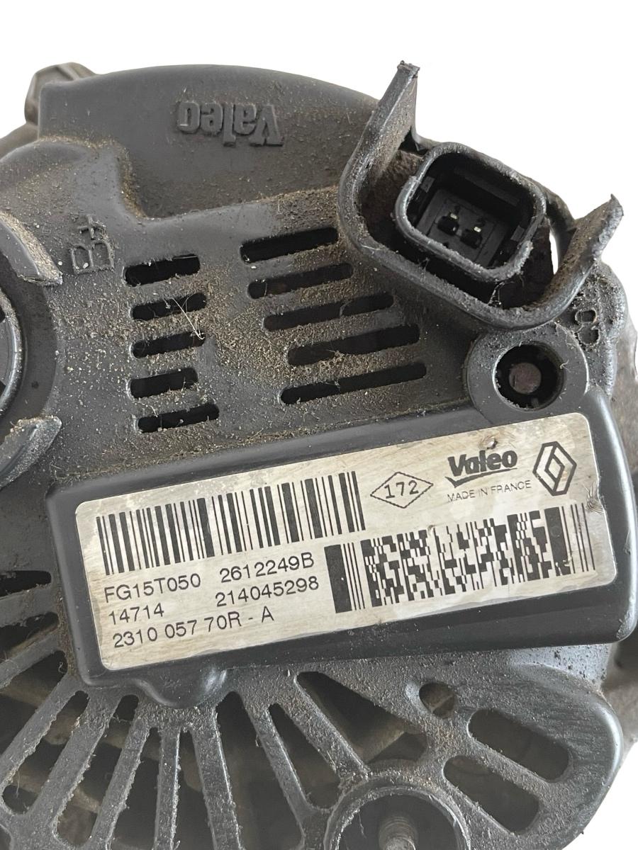 Alternator DACIA DUSTER 2010 - > 1.5 dCi K9K 658, K9K 856 231005770R – foto 2