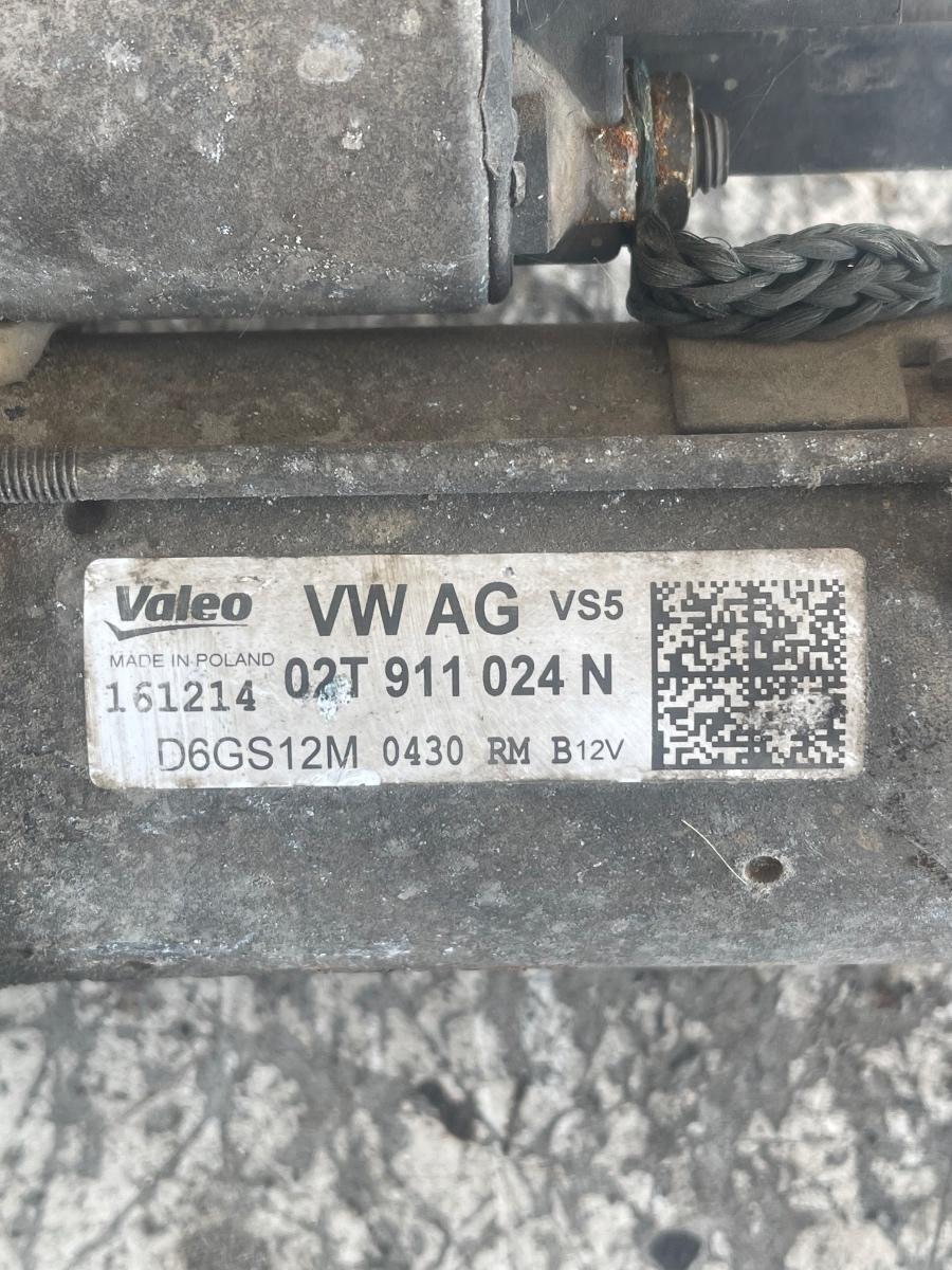 Electromotor SKODA RAPID II NH3 2012 - > 1.2i CGPB  02T911024N – foto 4