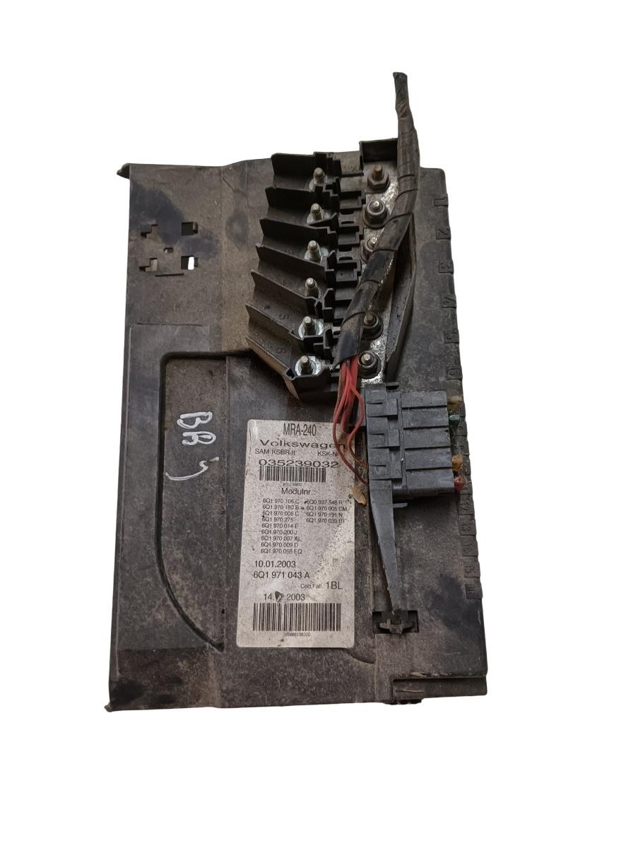 Panou sigurante baterie VOLKSWAGEN POLO 9N_ 2001 - 2012 6q1970106c