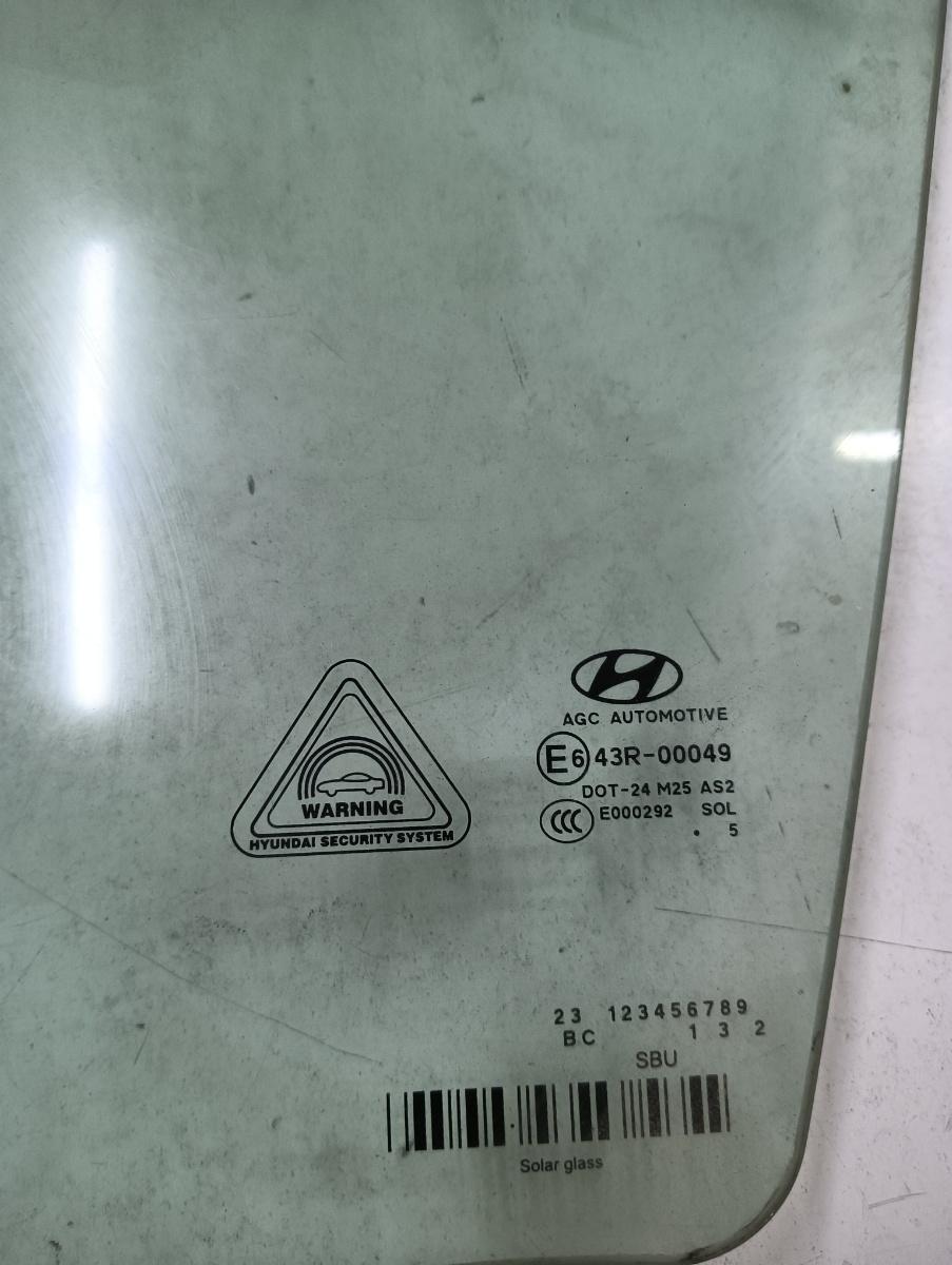Geam portiera fata, patru usi dreapta fata HYUNDAI TUCSON III TLE  2015 - > – foto 2
