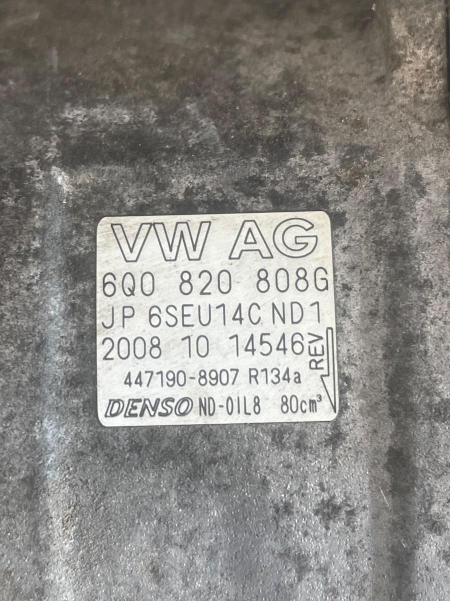 Compresor  AC SKODA FABIA II 542 2006 - 2014 1.2i 6Q0820808G – foto 4