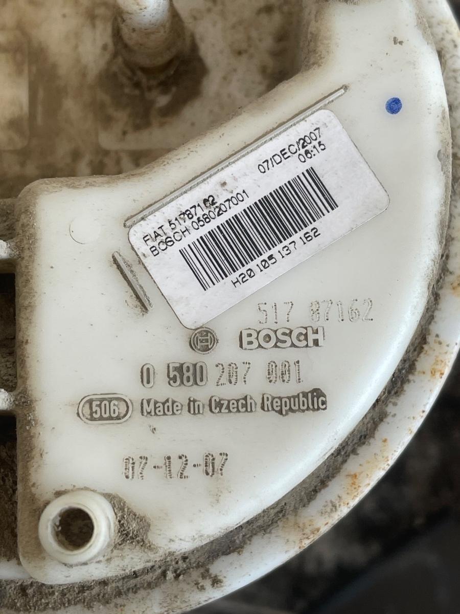 Pompa combustibil interna CITROËN NEMO Box AA_ 2008 - > 1.4 HDi 8HS (DV4TED) 0580207001 – foto 3