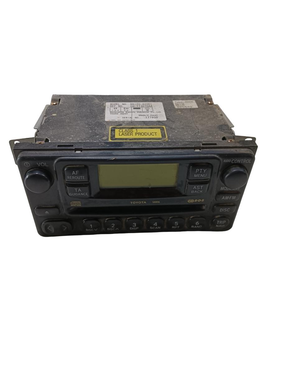 Cd player auto  TOYOTA RAV 4 II _A2_ 2000 - 2005 8612042061