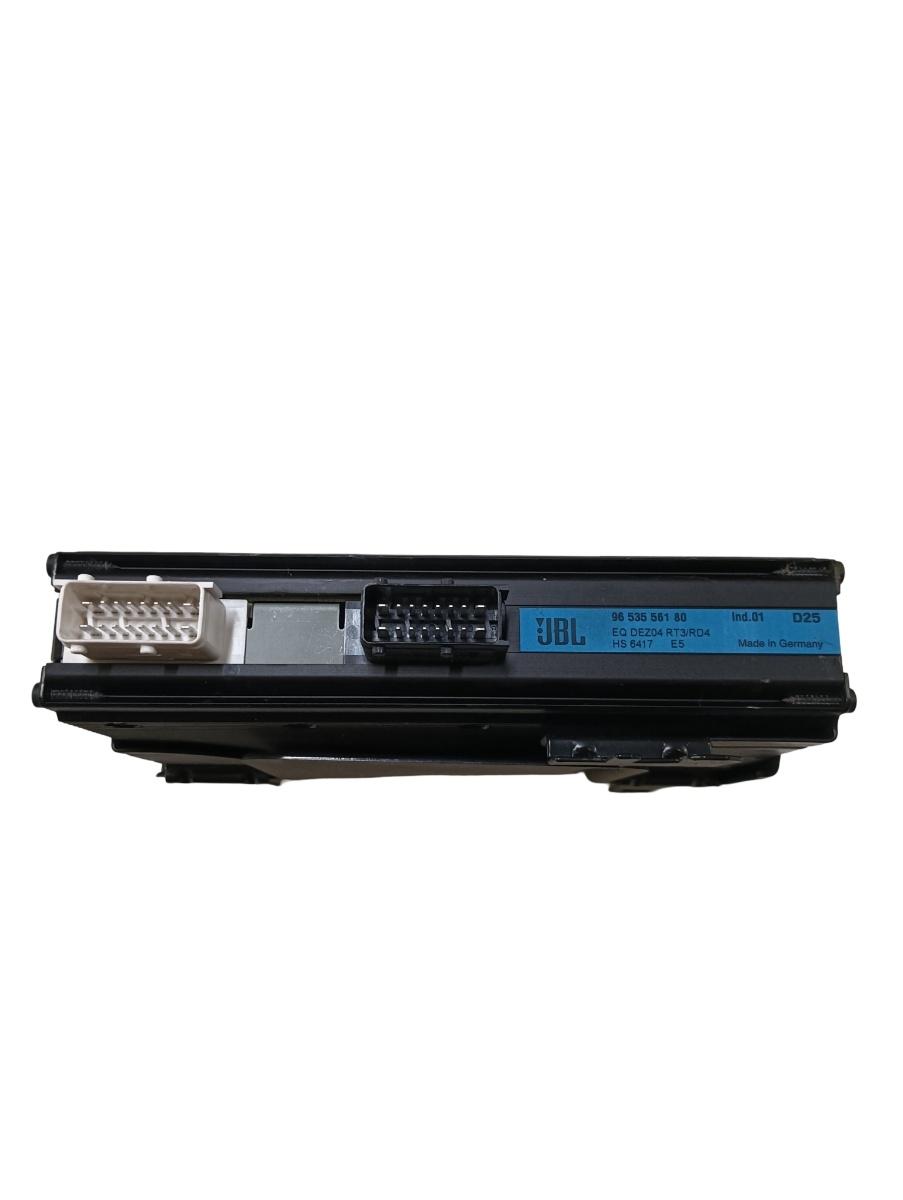 Amplificator audio PEUGEOT 407 Coupe 6C_ 2005 - > 9653556180