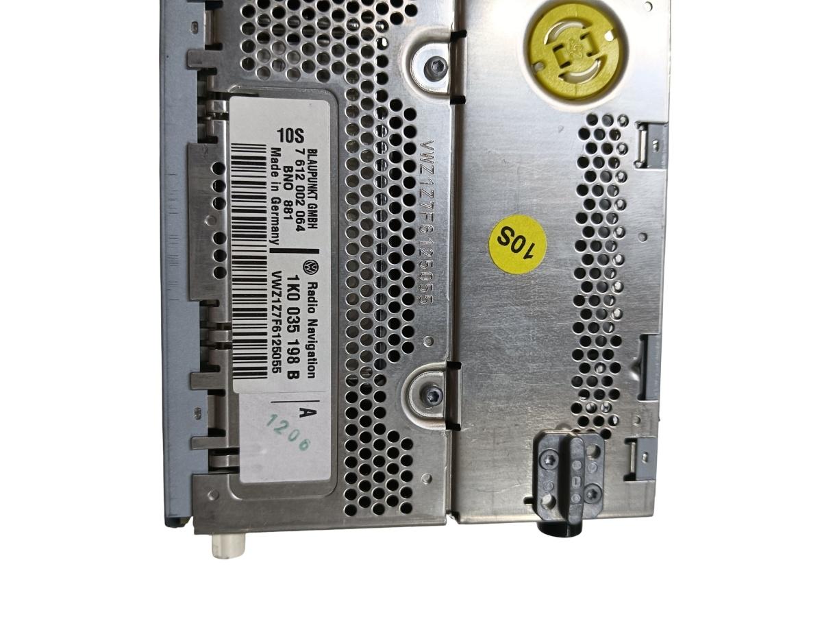 Cd player auto  VOLKSWAGEN GOLF V 1K1 2003 - 2009 1k0035198b – foto 3