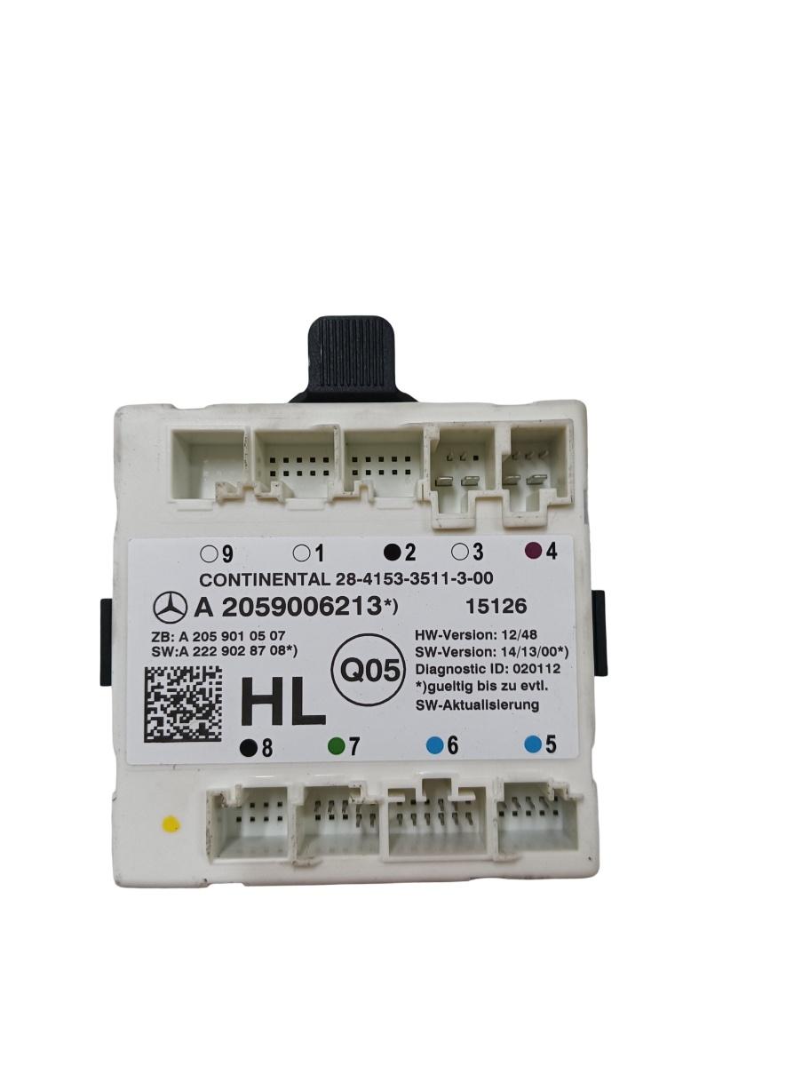 Modul de confort stanga spate MERCEDES-BENZ C-CLASS W205 2013 - > A2059006213