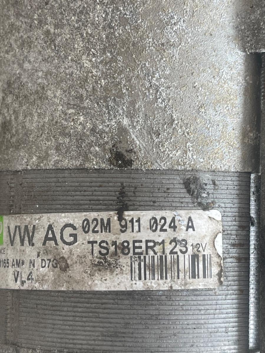 Electromotor VOLKSWAGEN TIGUAN 5N_ 2007 - > 2.0 TDI CBA 02M911024A – foto 2