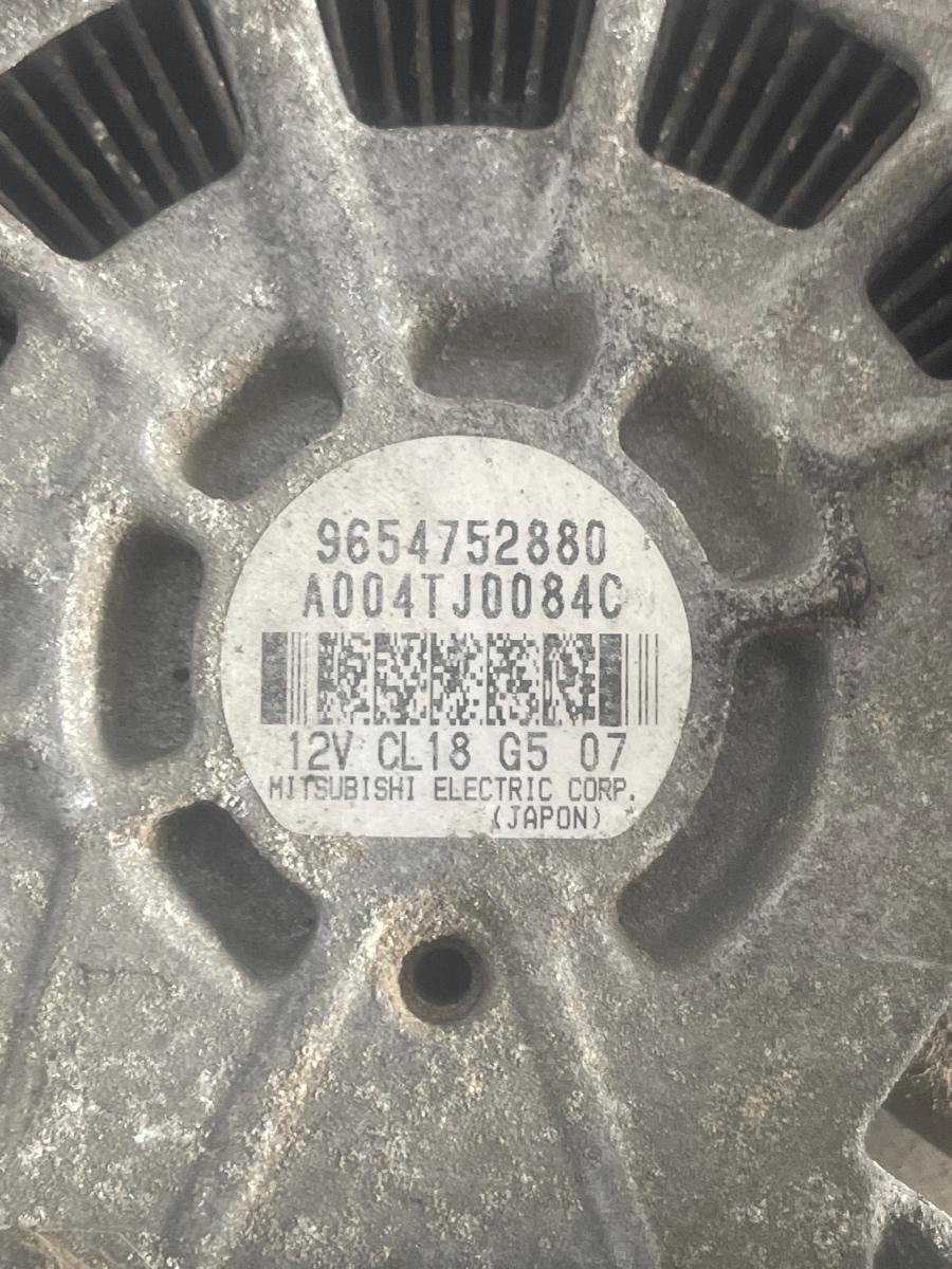 Alternator PEUGEOT 407 6D_ 2004 - > HDi 135 RHR (DW10BTED4) 9654752880 – foto 3