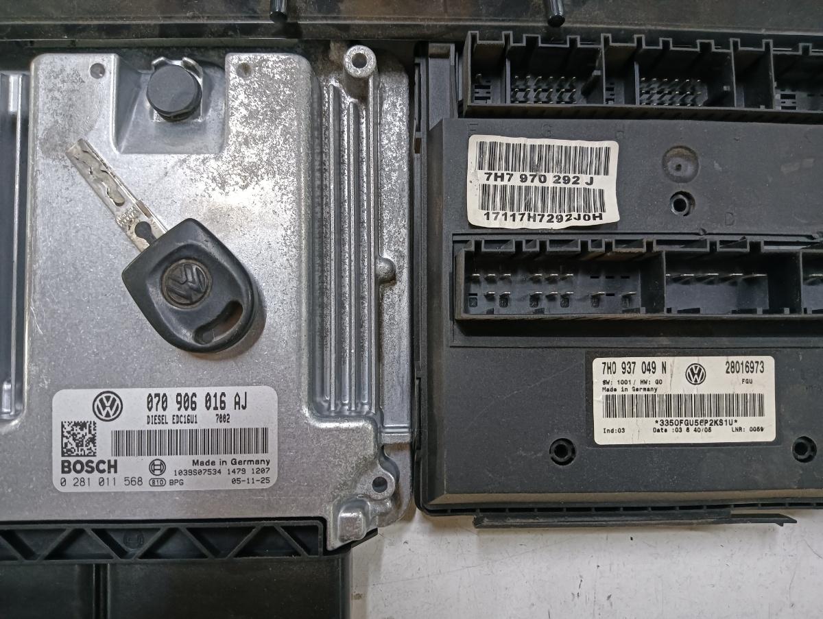 Kit pornire VOLKSWAGEN TRANSPORTER V Box 7HA, 7HH, 7EA, 7EH 2003 - > 2.5 TDI AXD BOSCH 0281011568 070906016aj – foto 2