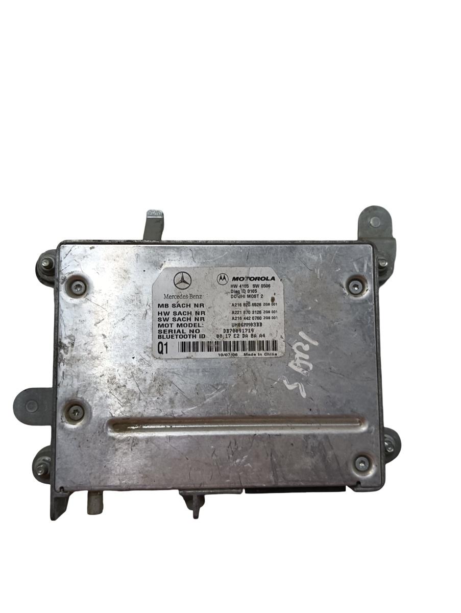 Modul/unitate de control bluetooth MERCEDES-BENZ S-CLASS II W221, C215 2005 - 2013 A2168206526