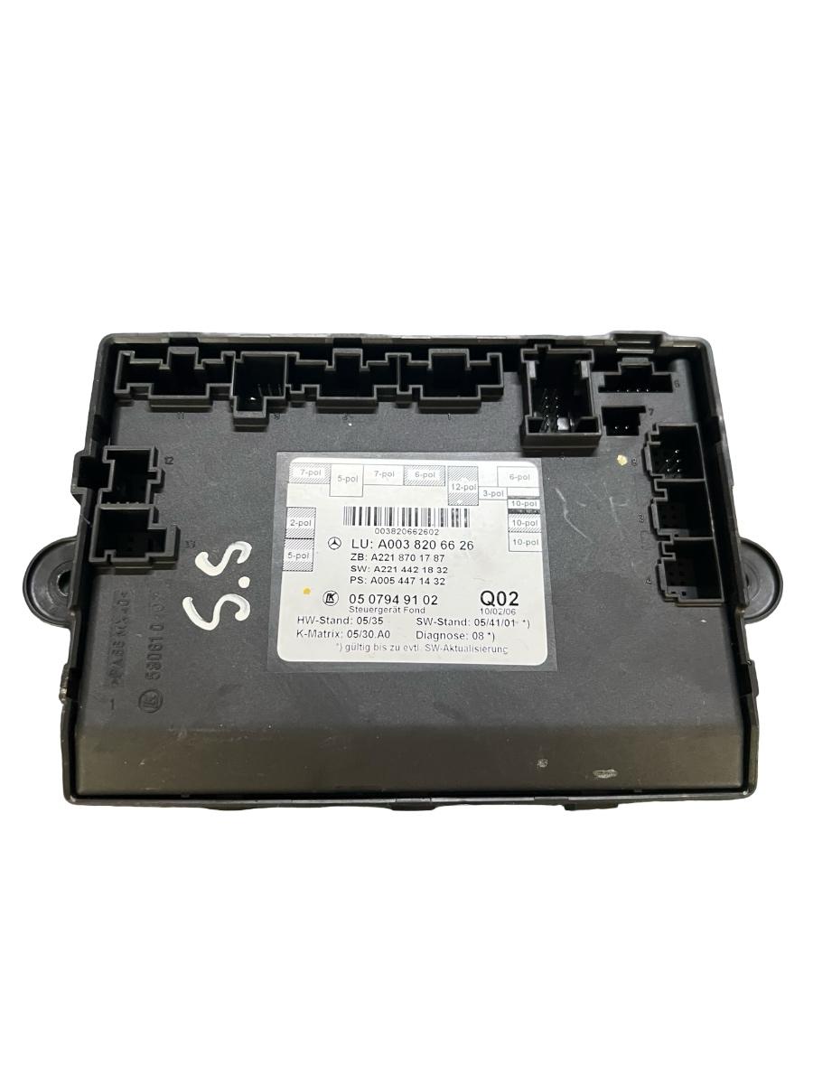 Modul usa stanga spate MERCEDES-BENZ S-CLASS II W221, C215 2005 - 2013 A0038206626