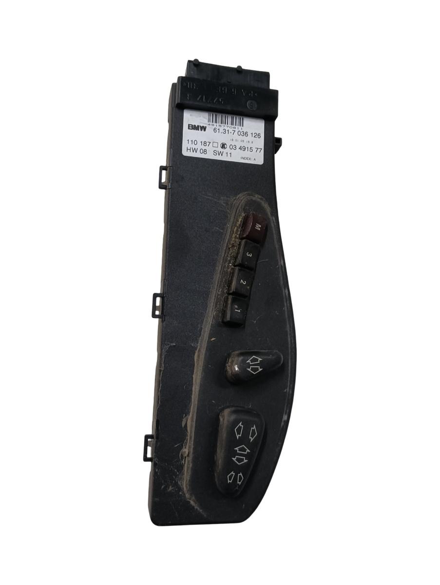 Buton reglaj scaun dreapta fata BMW 6 E63 2004 - 2010 7036126