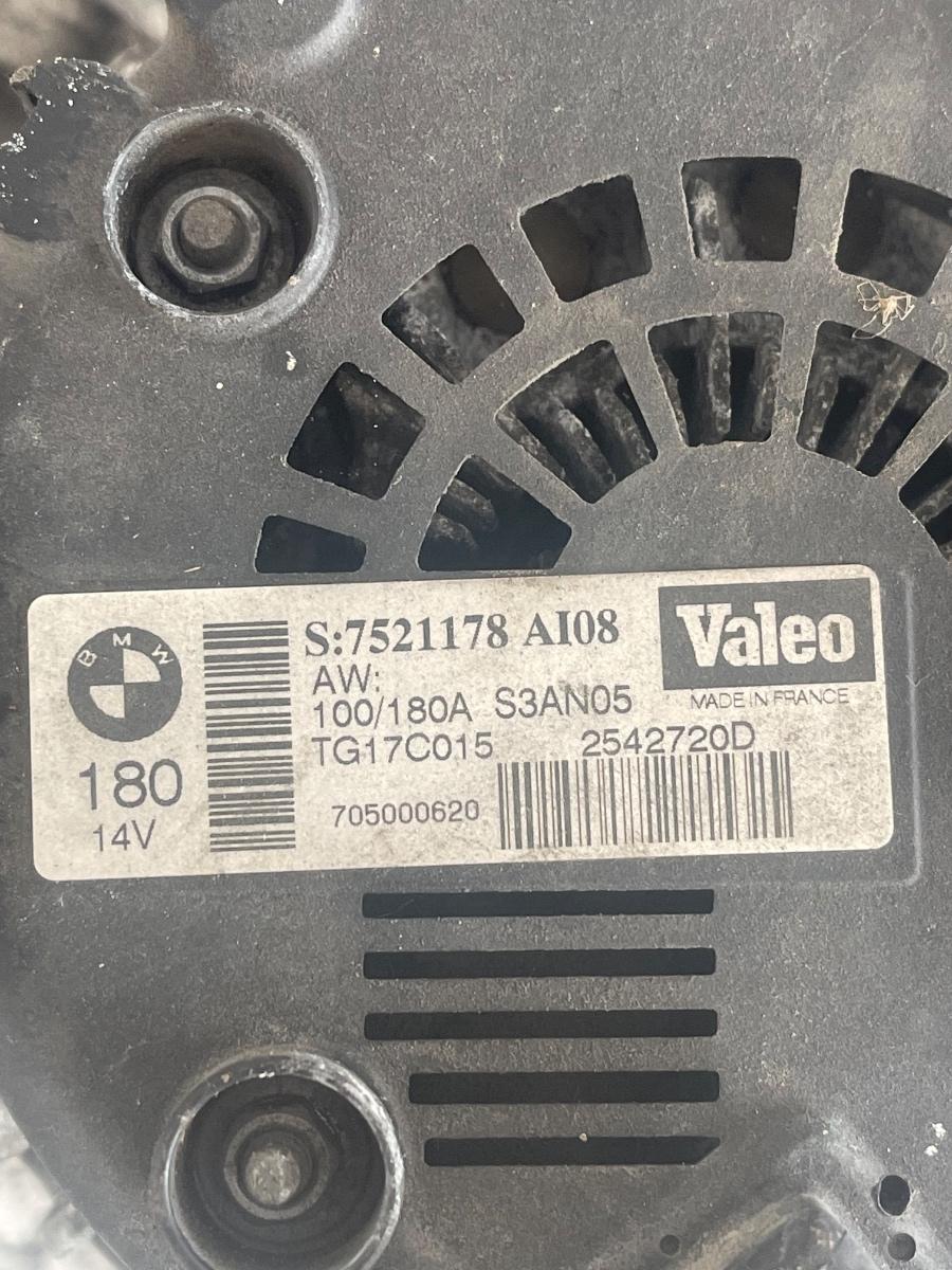 Alternator BMW 5 E60 2001 - 2010 3.0i 7521178 – foto 3