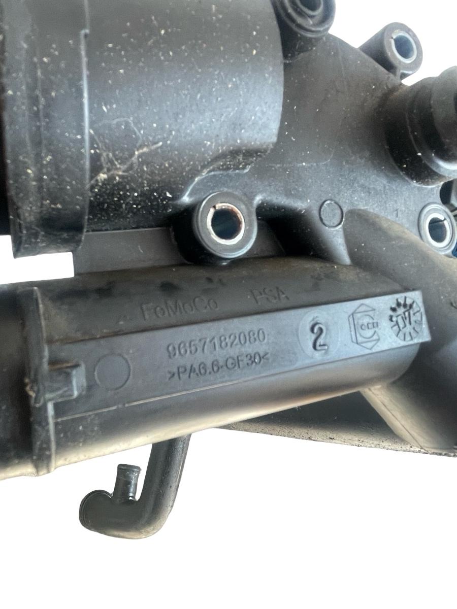 Carcasa termostat + conducta LAND ROVER FREELANDER 2 LF_, L359 2006 - 2014 2.2 TD4 4x4 224DT, DW12BTED4 9657182080 – foto 4