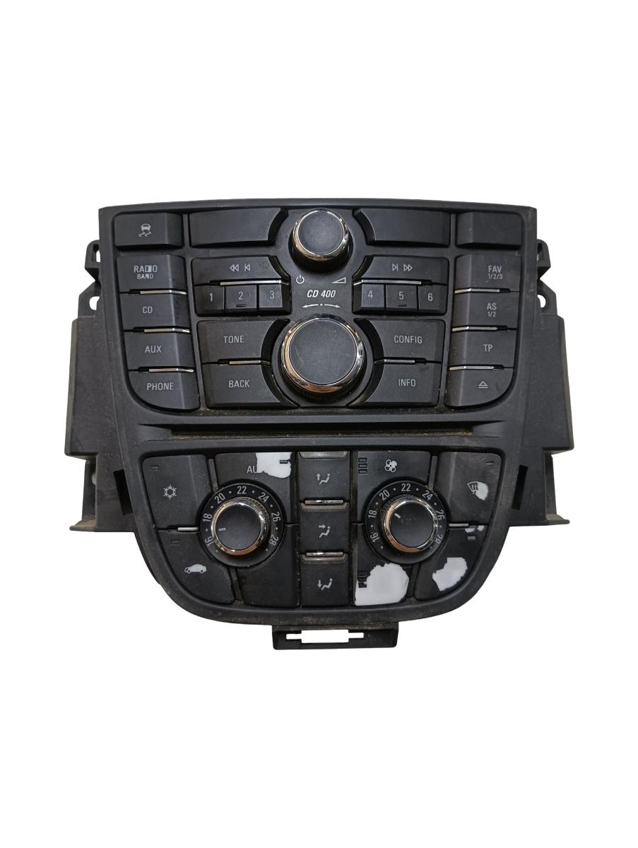 Climatizare/ panou cd player  OPEL ASTRA J P10 2009 - 2015 13343707 13346050