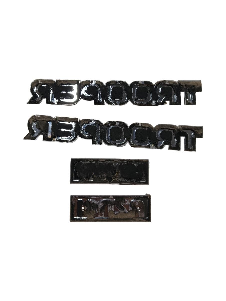 Sigla / Emblema ISUZU TROOPER I UBS 1983 - 1991 – foto 2