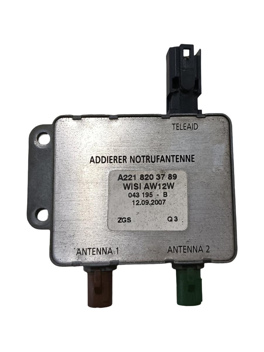 Antena GPS MERCEDES-BENZ S-CLASS II W221, C215 2005 - 2013 S 350 BlueTec OM 642.862 A2218203789 – foto 2