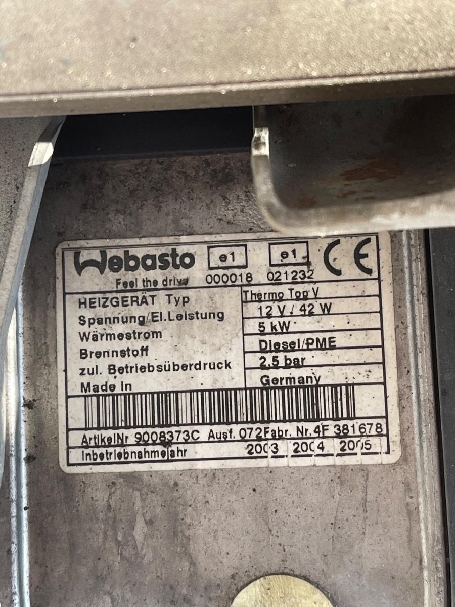 Webasto VOLKSWAGEN TOURAN 1T1, 1T2 2003 - 2010 1.9 TDI AVQ 1K0815065L – foto 4