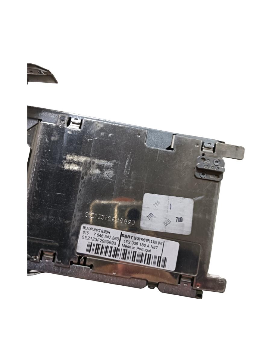 Cd player auto  SEAT LEON II 1P1 2005 - 2013 1p2035186a – foto 3