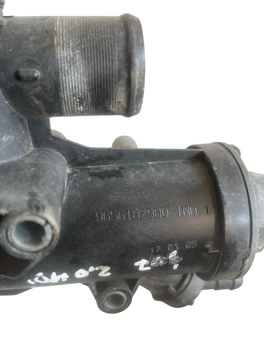 Carcasa termostat PEUGEOT 407 6D_ 2004 - > 2.0HDI 9656182980 – foto 3