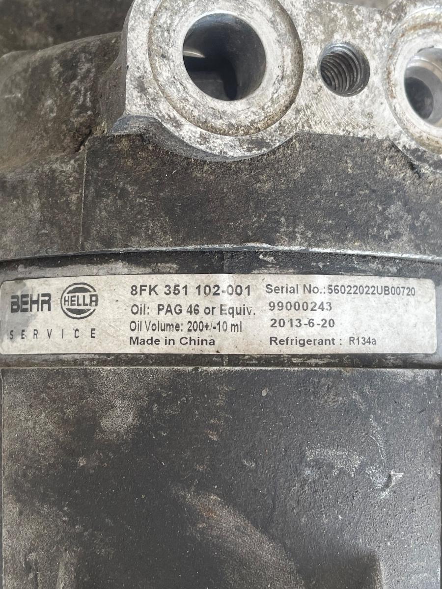 Compresor  AC OPEL FRONTERA B 6B_, U99 1998 - 2002 2.2D 8FK351102-001 – foto 2