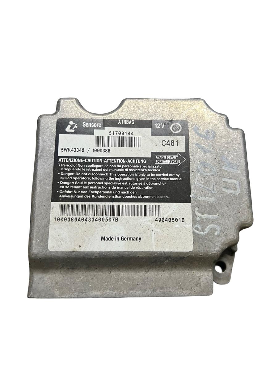 Modul/unitate de control airbaguri(u.k) FIAT STILO 192_ 2001 - 2010 51709144