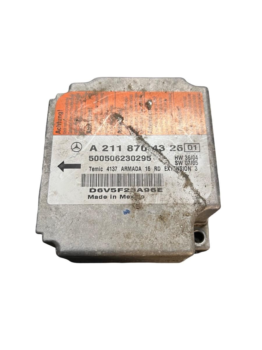 Modul/unitate de control airbaguri MERCEDES-BENZ E-CLASS W211 2002 - 2009 A2118704326