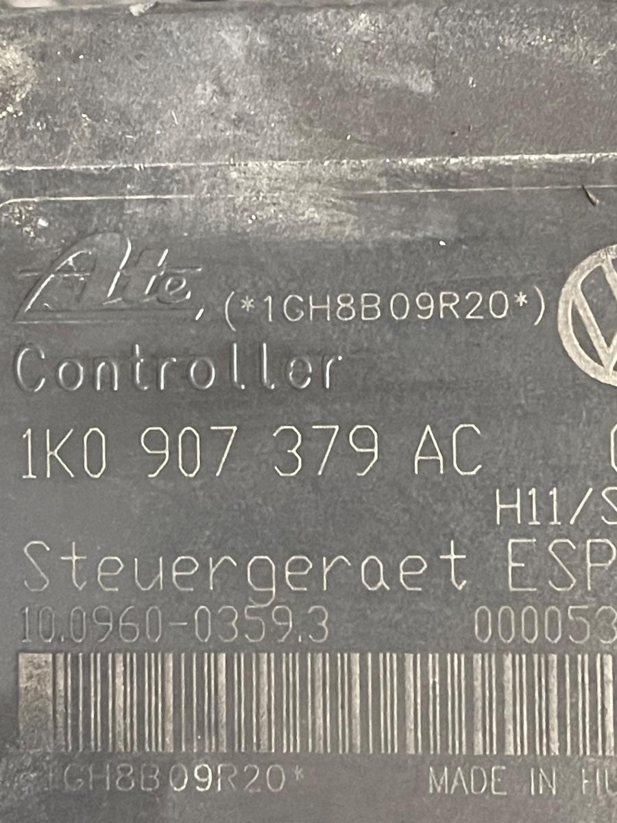 Pompa ABS VOLKSWAGEN GOLF V 1K1 2003 - 2009 1K0907379AC 1K0614517AF – foto 4