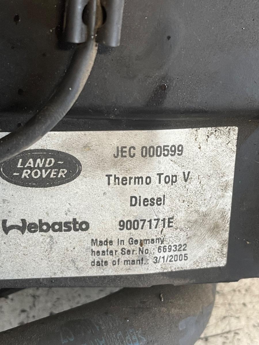Webasto LAND ROVER RANGE ROVER SPORT LS_, L320 2005 - 2013 2.7 D 4x4 276DT 9007171E – foto 3