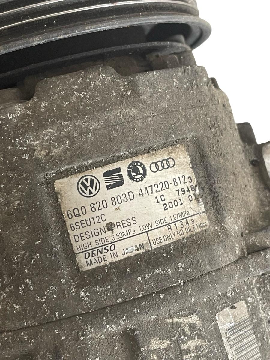 Compresor  AC SKODA ROOMSTER 5J 2006 - 2015 1.9 TDI BSW 6Q0820803D – foto 2