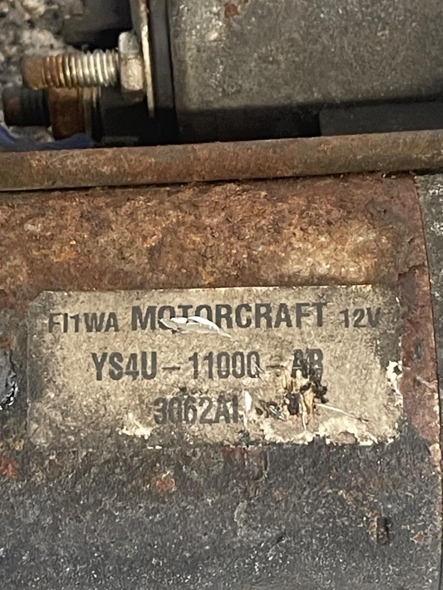 Electromotor FORD FOCUS Hatchback  DAW, DBW 1998 - 2007 1.6 16V FYDA, FYDB, FYDC, FYDD, FYDH YS4U-11000-AB – foto 3