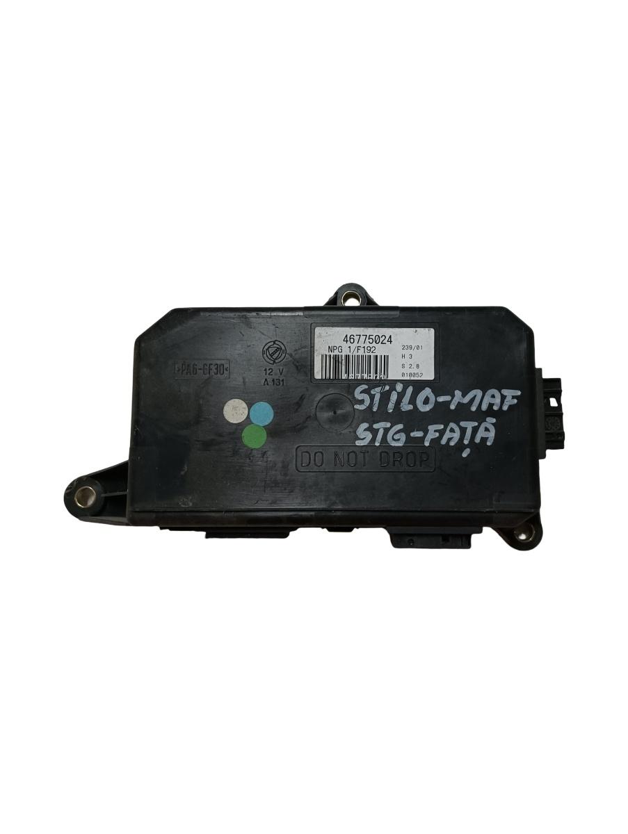Modul/unitate de control incuietoare centrala portiera stanga fata FIAT STILO 192_ 2001 - 2010 46775024