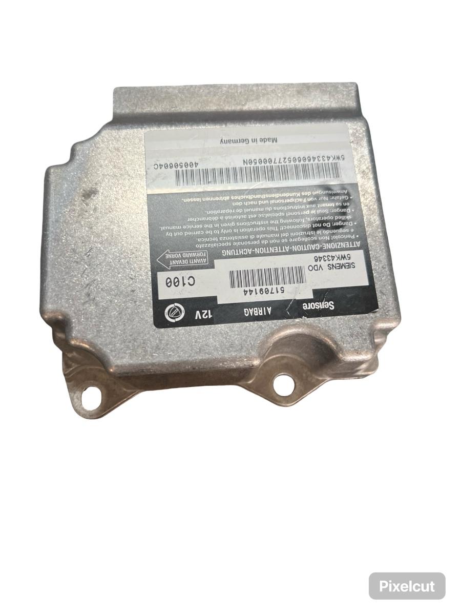 Modul/unitate de control airbaguri FIAT STILO 192_ 2001 - 2010 51709144