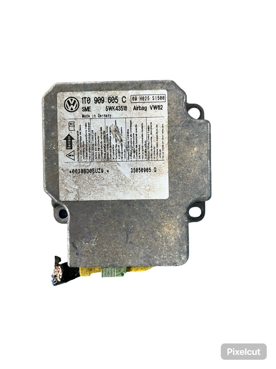 Modul/unitate de control airbaguri VOLKSWAGEN TOURAN 1T1, 1T2 2003 - 2010 TDI BKC, BLS, BXE VAG 1T0909605C