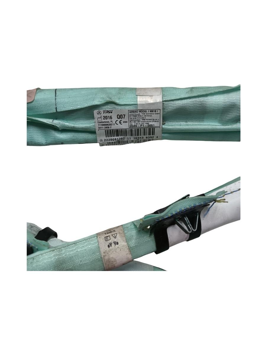 Airbag cortina Long stanga MERCEDES-BENZ S-CLASS W222, V222, X222 2013 - > – foto 2