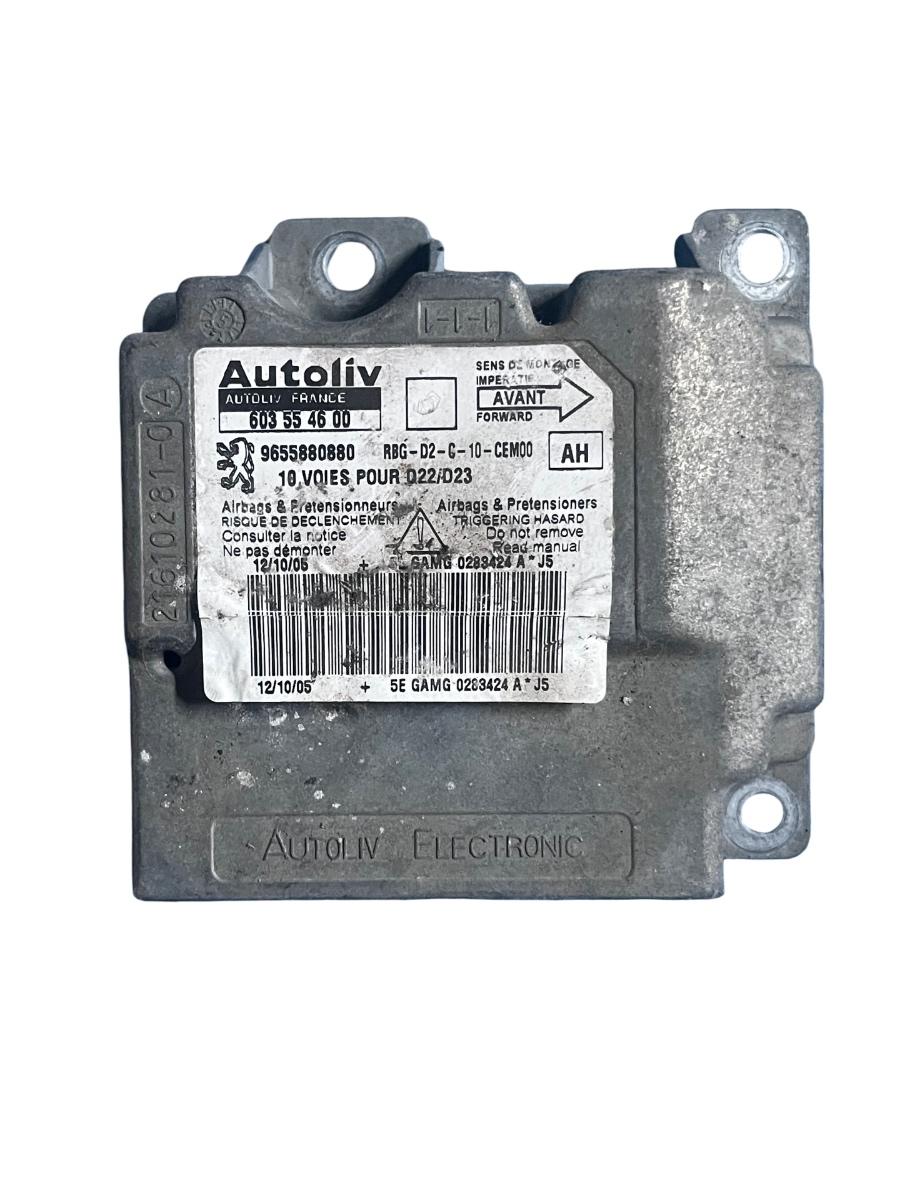 Calculator airbaguri PEUGEOT 407 SW 6E_ 2004 - 2010 9655880880
