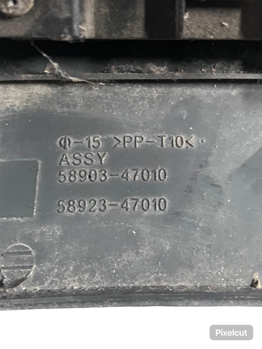 Consola centrala TOYOTA PRIUS Hatchback _W2_ 2003 - 2009 5890347010 – foto 2
