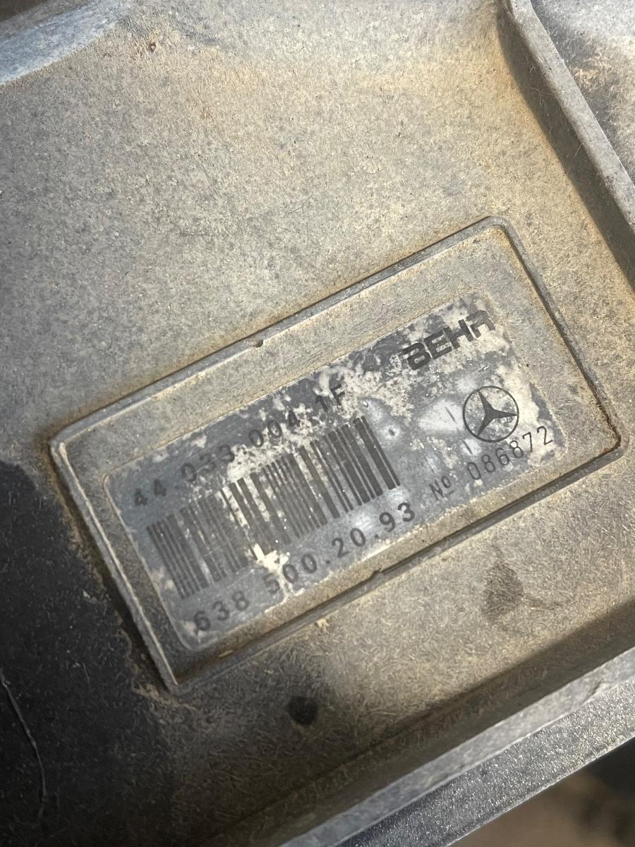Electroventilator MERCEDES-BENZ VITO Box 638 1997 - 2003 2.2CDI 6385002093 – foto 4