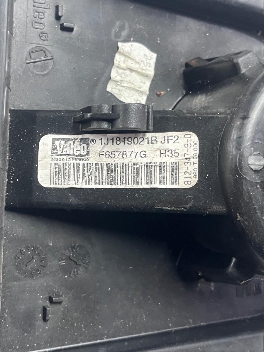 Ventilator aeroterma VOLKSWAGEN BORA  1J6 1999 - 2005 2.0i 1J1819021BJF2 – foto 3