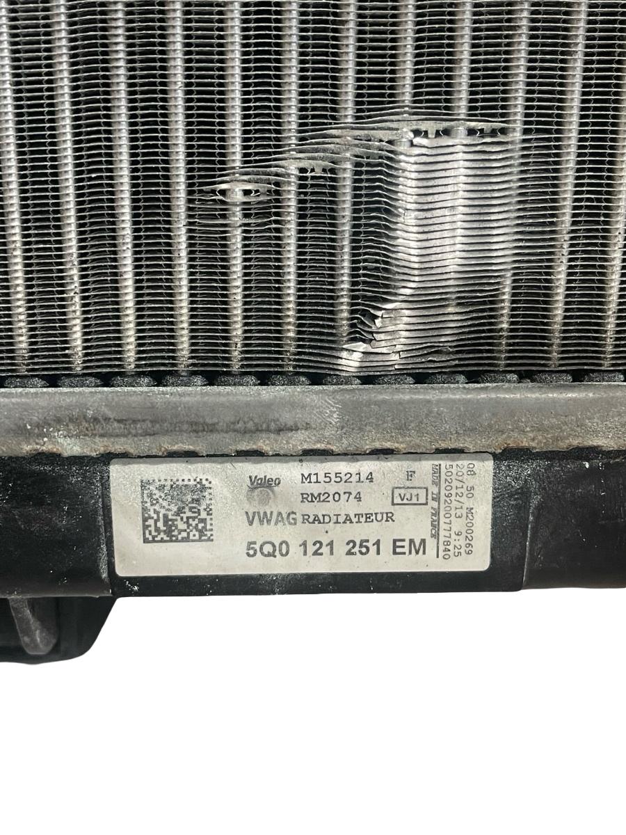 Radiator apa SEAT LEON 5F1 2012 - > 1.4 TSI CMBA, CXSA 5Q0121251EM 5Q0121251EJ – foto 5