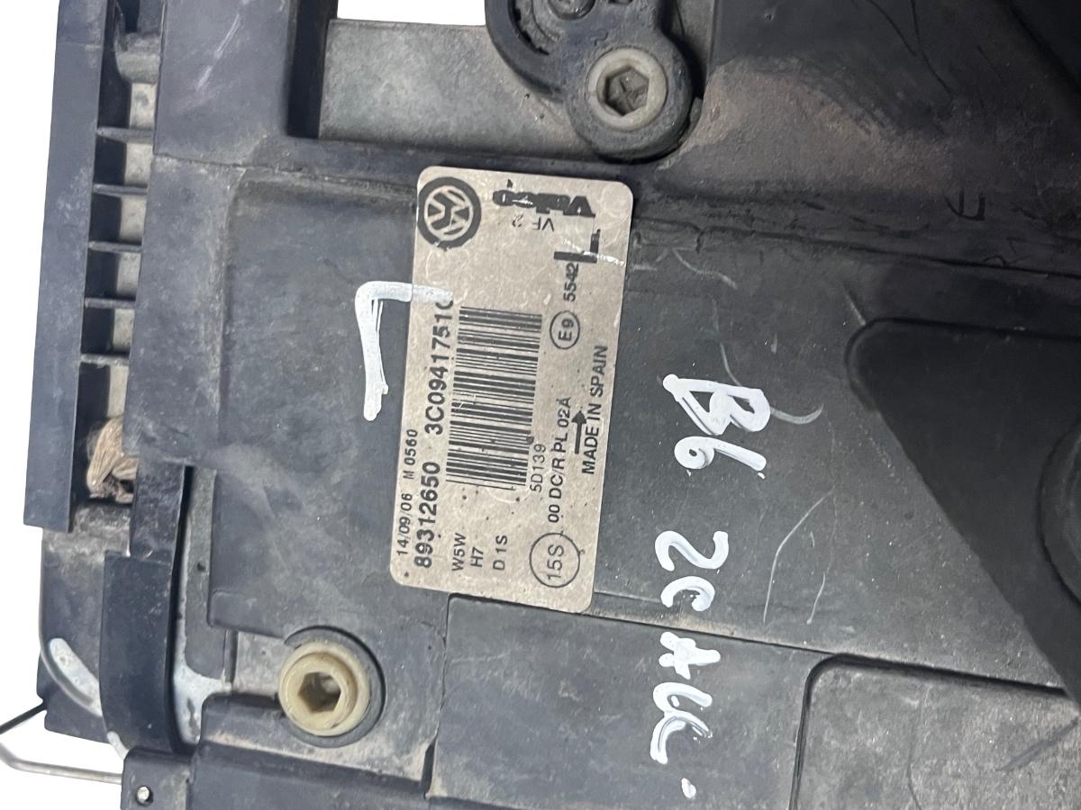 Far Stanga cu Lupa si Bi Xenon EUROPA Volkswagen Passat B6 2005 - 2010 89312650 – foto 4