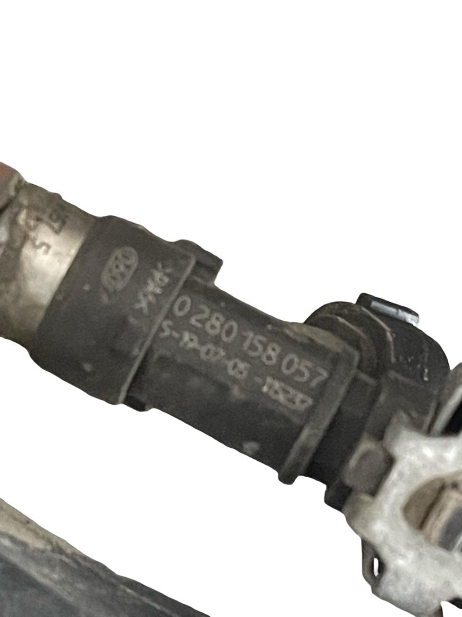 Rampa + injectoare PEUGEOT 307 3A/C 2000 - > 1.6 16V NFU (TU5JP4) 0280158057 – foto 3