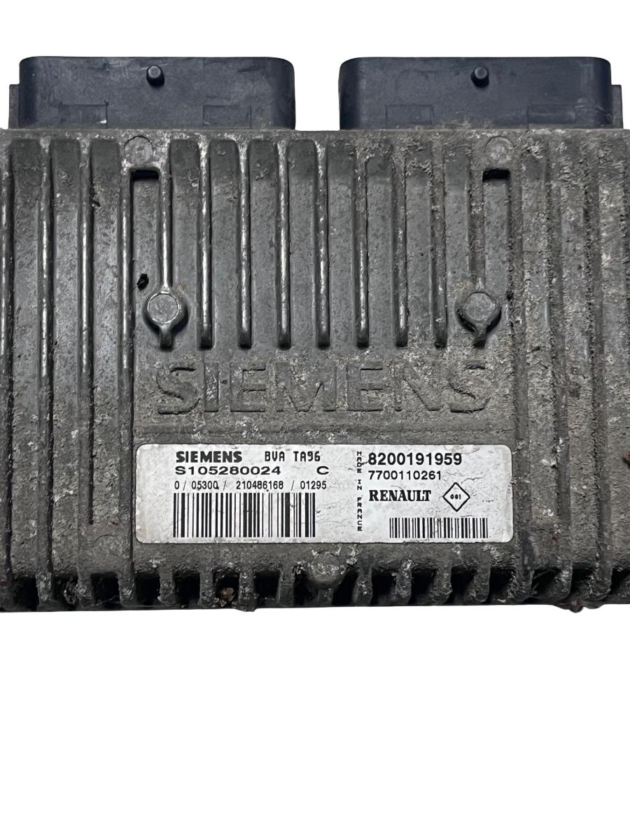 ECU calculator motor  RENAULT SCENIC I JA0/1_, FA0_ 1999 - 2003 1.6 K4M 7.. 8200191959