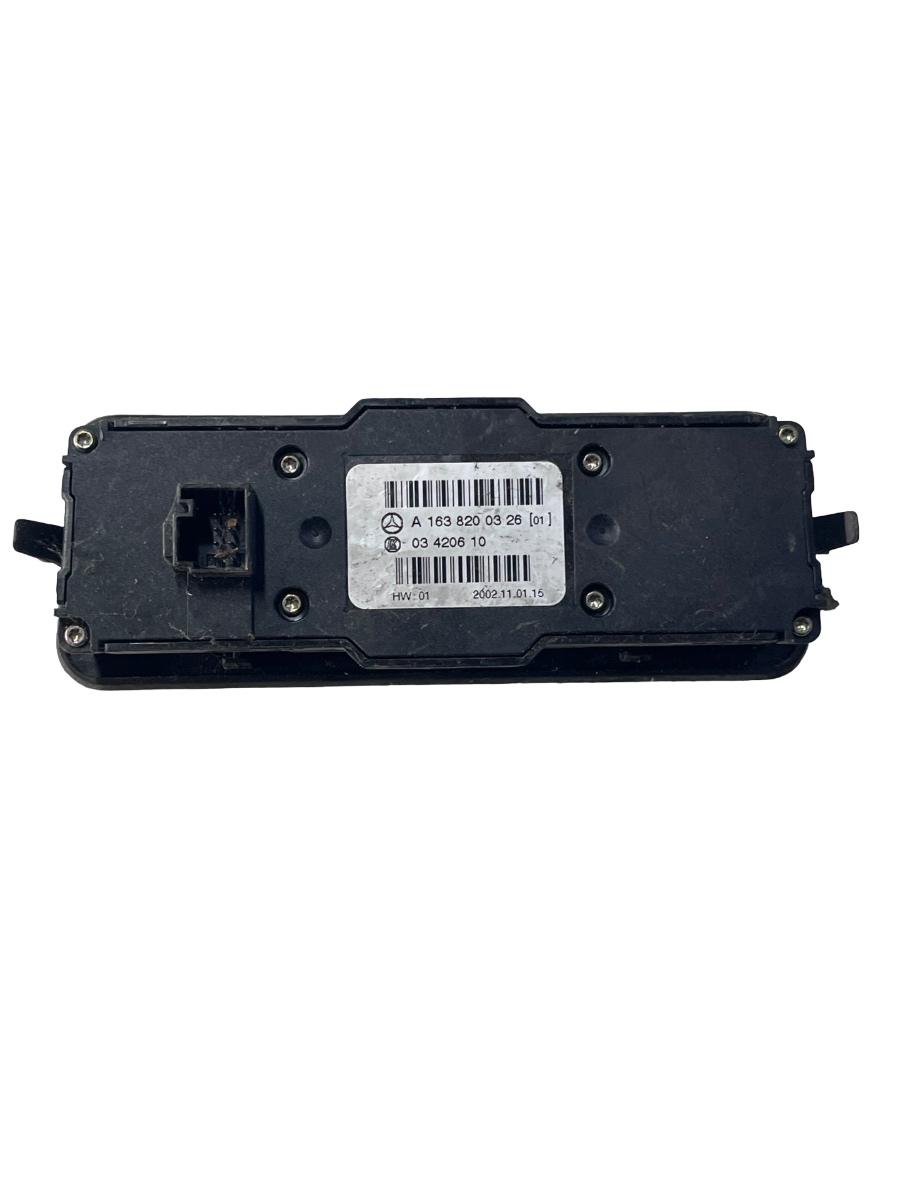 Butoane deschidere  geam MERCEDES-BENZ M-CLASS W163 1998 - 2005 A1638200326 – foto 2