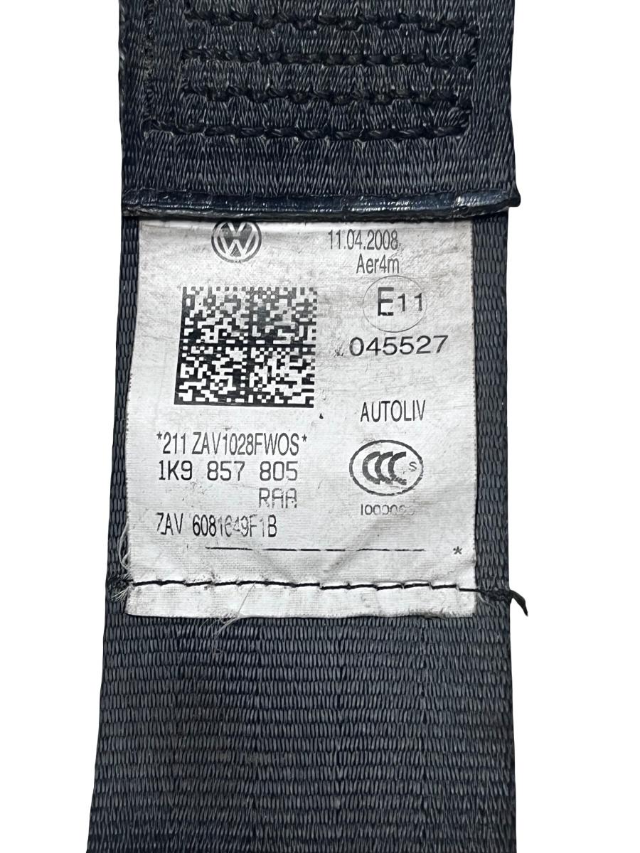 Centura de siguranta stanga spate VOLKSWAGEN GOLF V Variant 1K5 2007 - 2009 1K9857805 – foto 2
